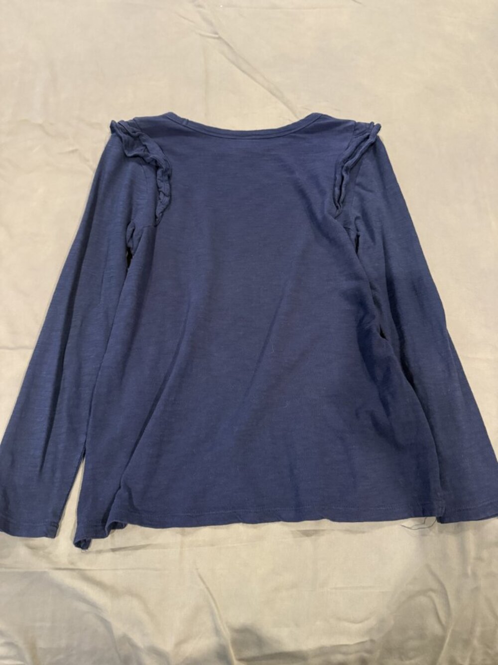 Long Sleeve Ruffled Shirt - Picture 2 of 3